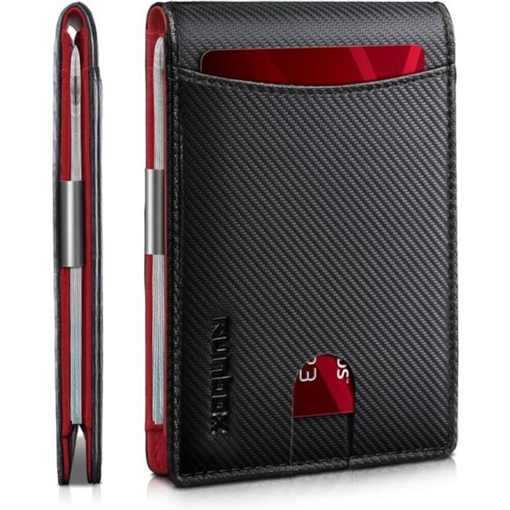New Slim Novelty Wallets for Men RFID Blocking Card Holder Minimalist